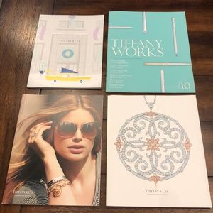 (4) Tiffany Product Marketing and Catalogues